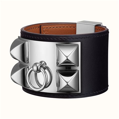 hermes collier de chien silver bracelet|hermes collier de chien belt.